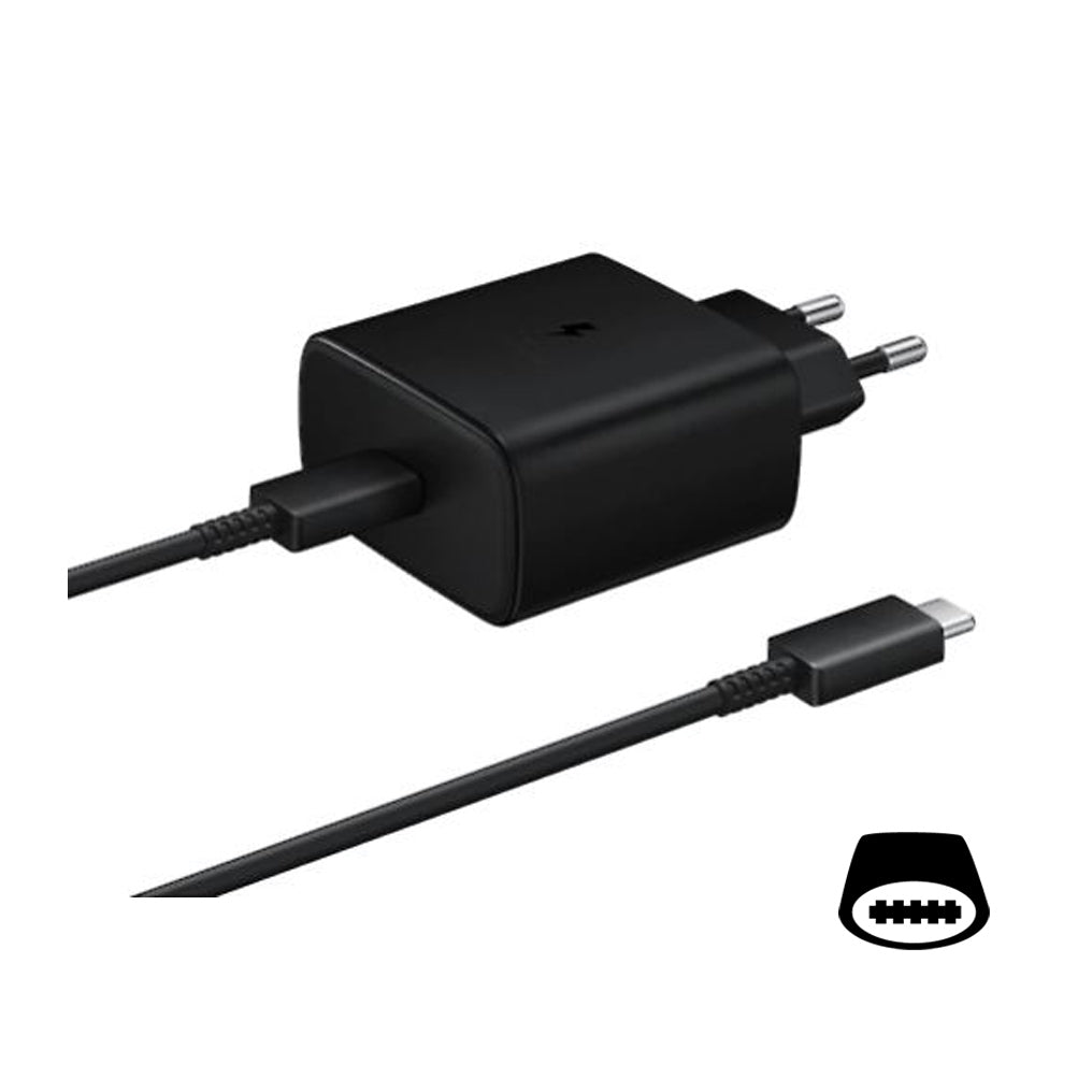 Samsung Quickl Charger EP-TA845 45W Black mit USB-C kabel DA705 Samsung Quickl Charger EP-TA845 45W Black mit USB-C kabel DA705